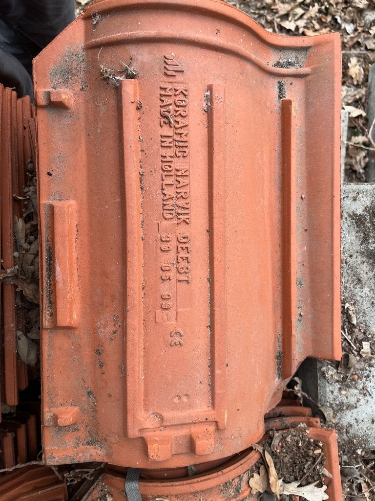 Koramic Narvik dakpan nieuw, Ophalen, 10 tot 15 m², Steen of Klei, Nieuw
