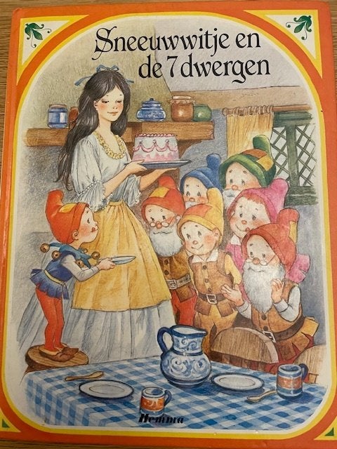 Vintage: SNEEUWWITJE en de 7 DWERGEN – gelezen, Ophalen of Verzenden, Gelezen, Fictie algemeen