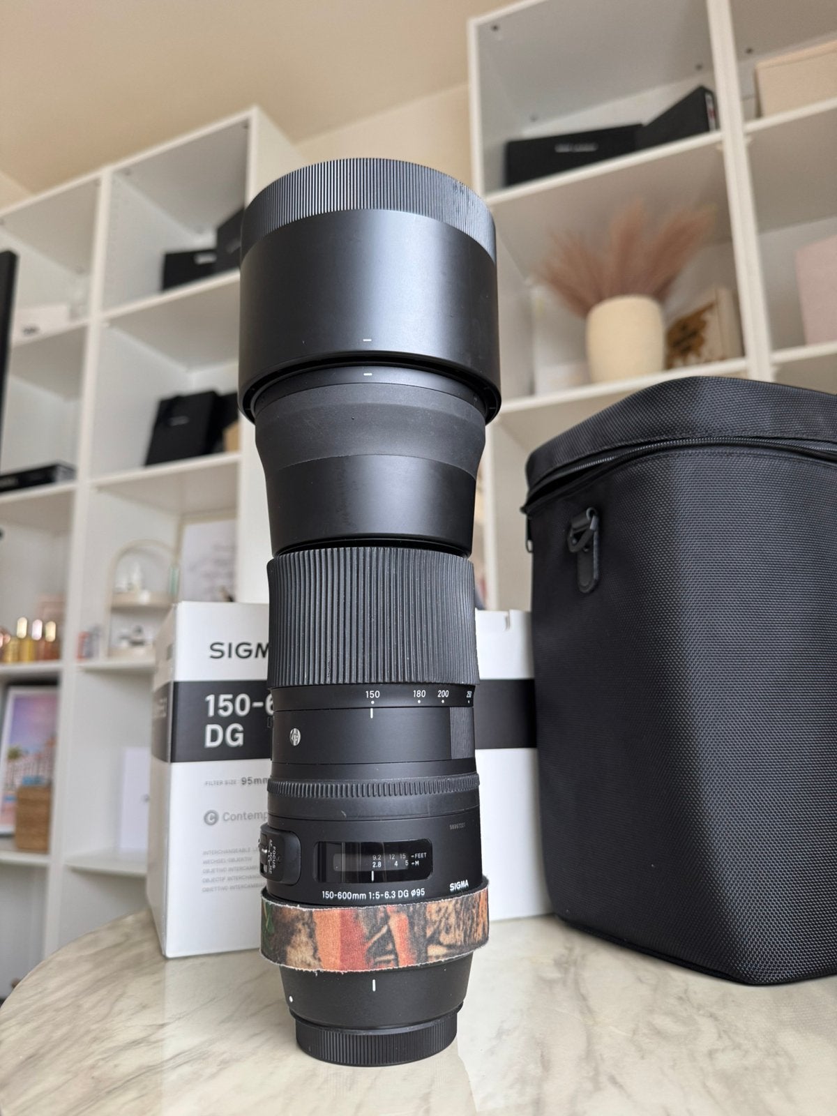 Sigma 150-600mm DG OS voor Canon EF, Ophalen of Verzenden, Zo goed als nieuw, Telelens