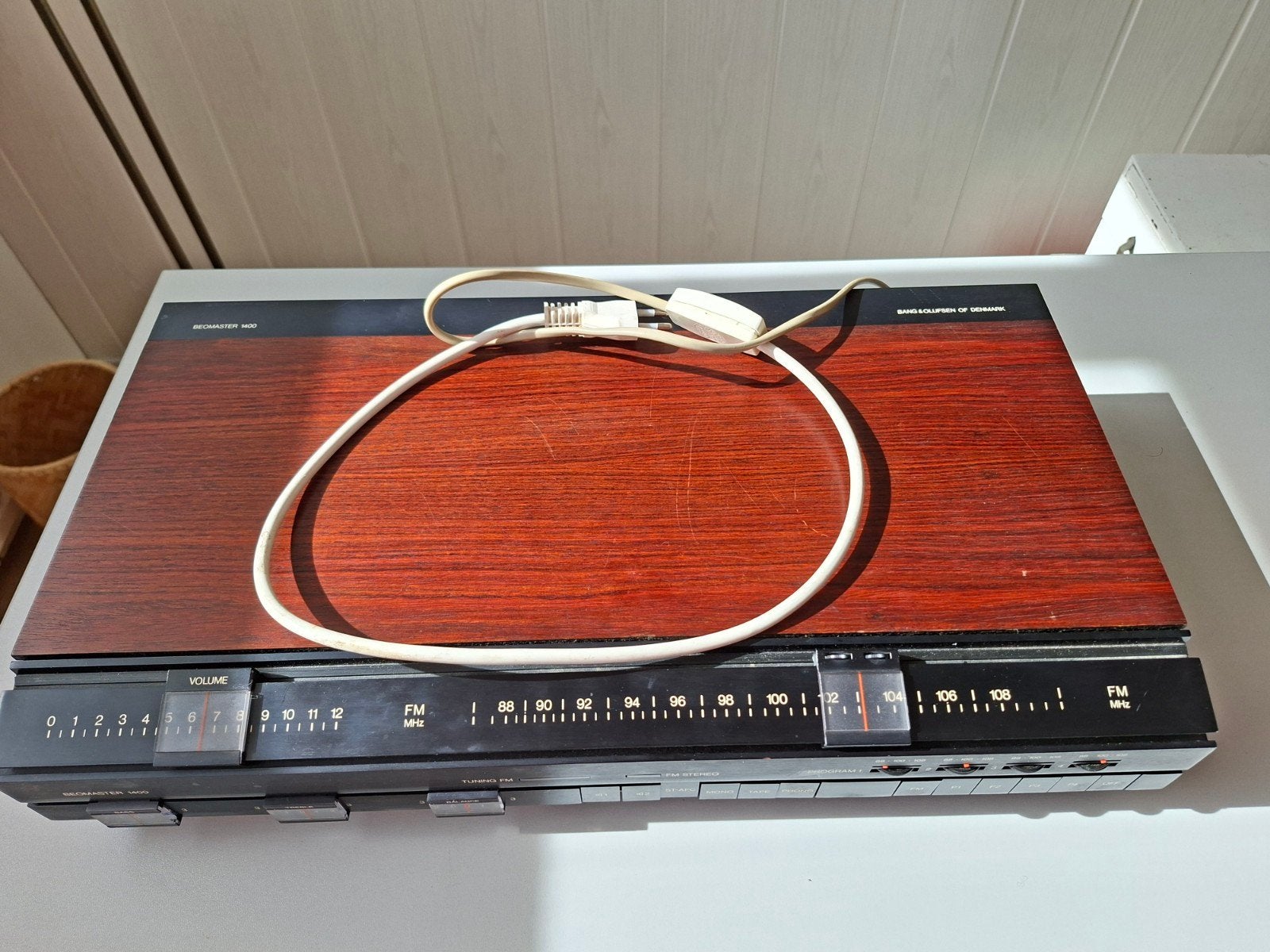 VintageB&O Radio, Ophalen