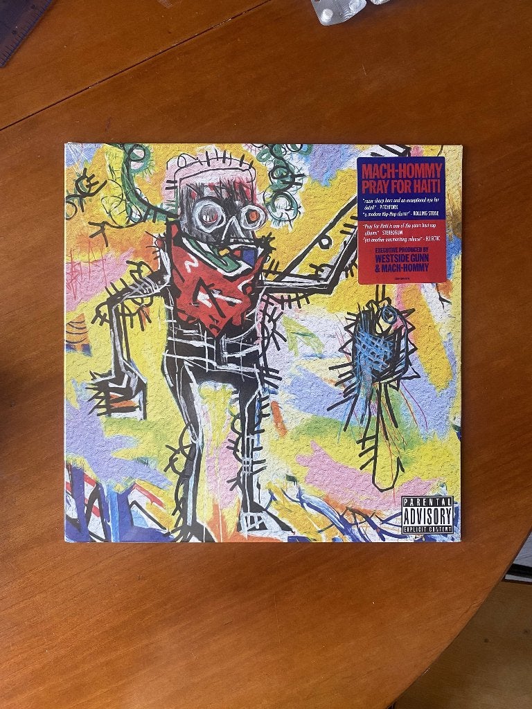 Mach-Hommy Pray for Haiti (sealed, black vinyl), Ophalen, LP, Limited edition, 12 inch