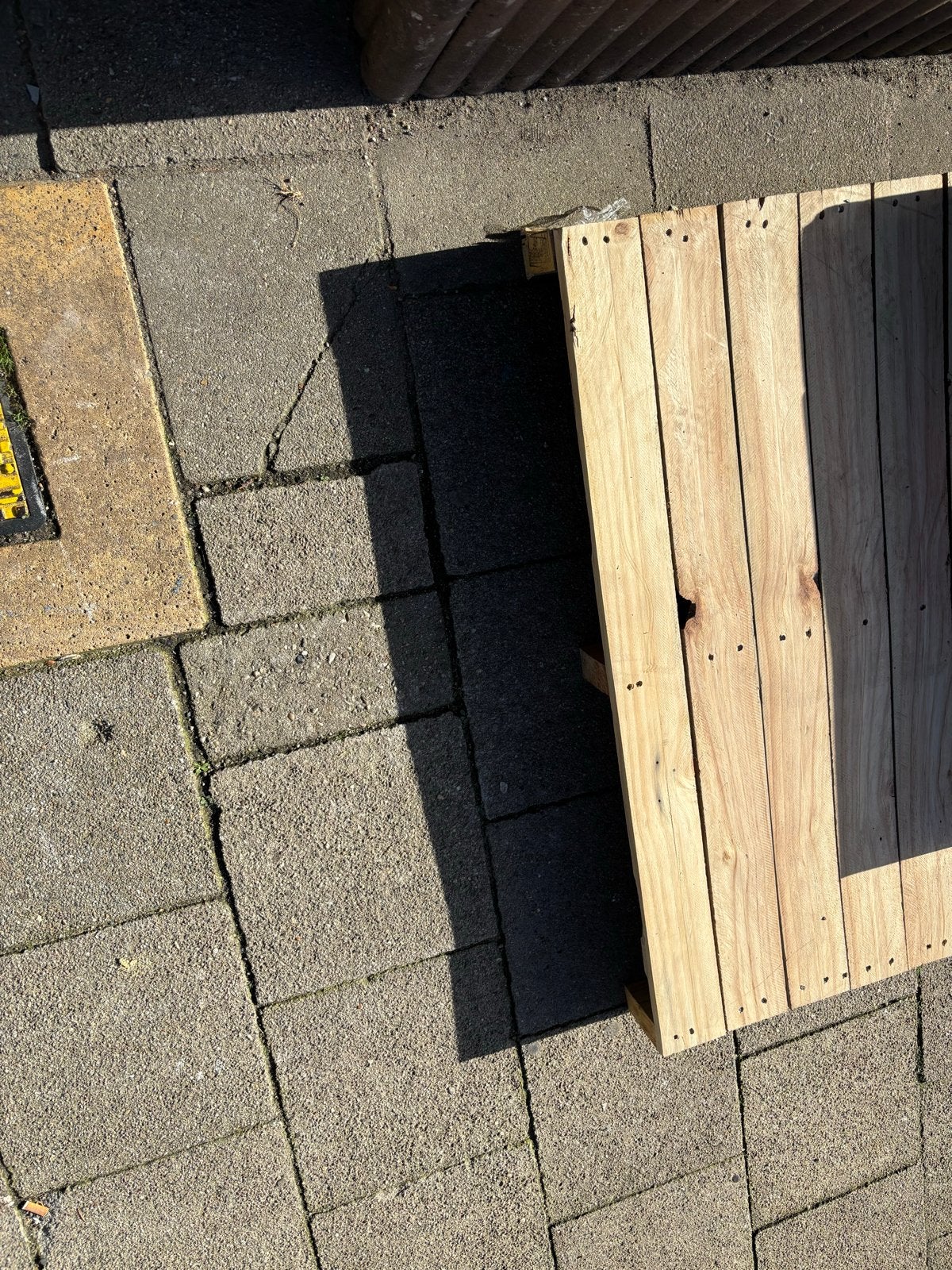 Gratis af te halen pallet, Ophalen, Gebruikt, 100 cm of meer, 60 cm of meer