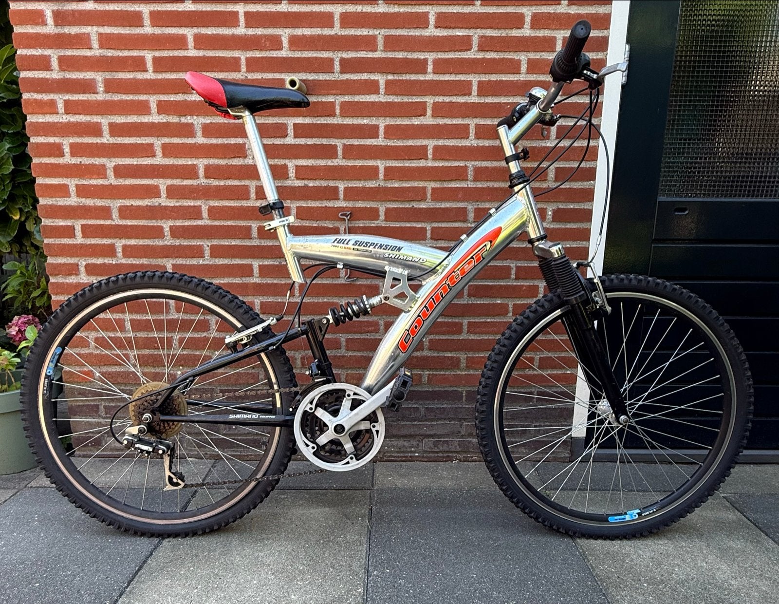 Counter Mountainbike Full Suspension, Fietsen en Brommers, Fietsen | Mountainbikes en ATB, Gebruikt, Heren, Overige merken, 53 tot 57 cm