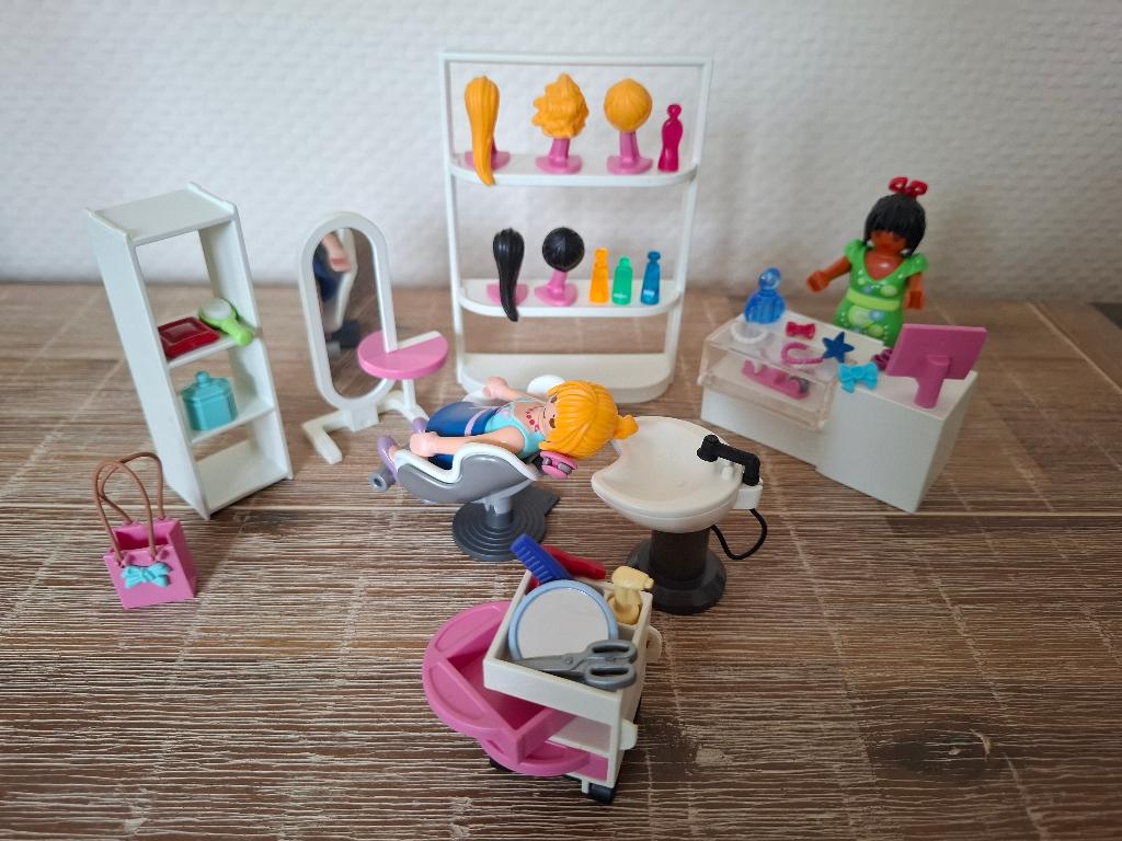 Playmobil kappers zaak winkel met veel accessoires, Kinderen en Baby's, Speelgoed | Playmobil, Ophalen of Verzenden, Zo goed als nieuw