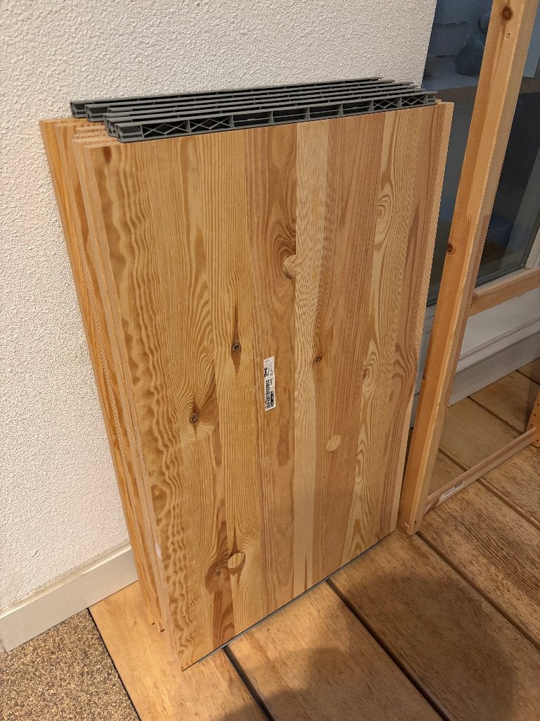 IKEA IVAR stellingkast – planken en zijkant, Ophalen, Zo goed als nieuw
