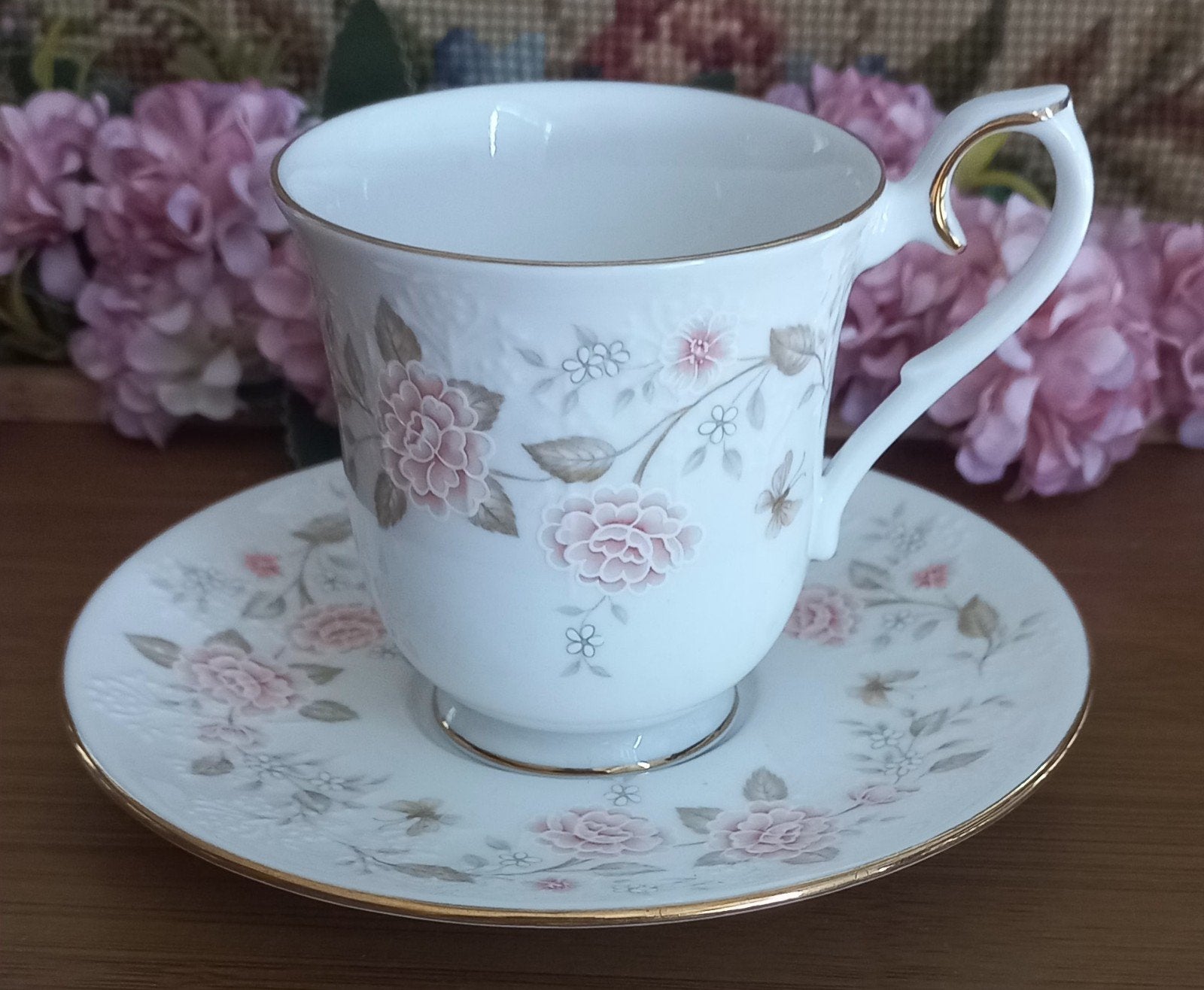 Dames kopje met schoteltje, "Autumn Sunlicht", Royal Albert, Ophalen of Verzenden