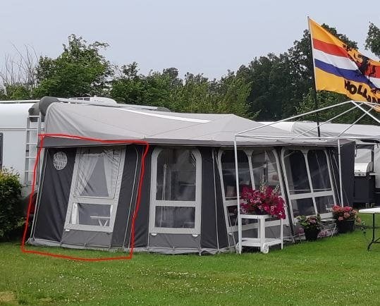 Isabella Penta voortent 4 wanden en 2 deuren, Ophalen of Verzenden, Gebruikt