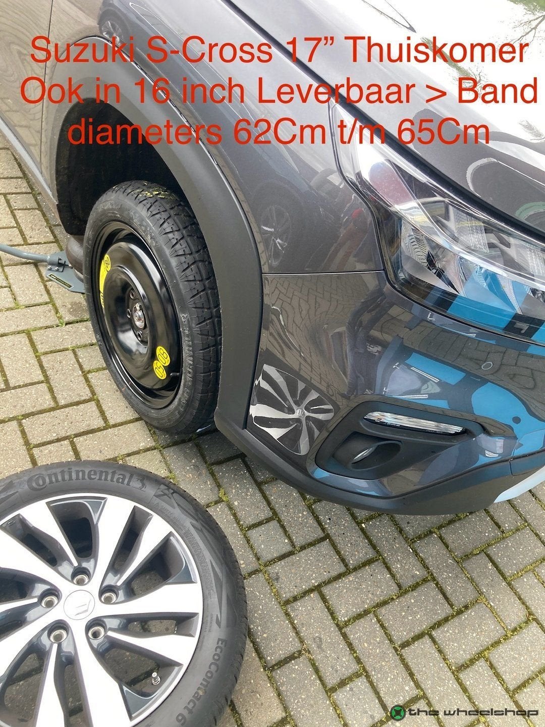 Thuiskomer Reservewiel 17" Origineel OEM Suzuki Vitara S-Cro, Gebruikt, -, Banden en Velgen, Toyota