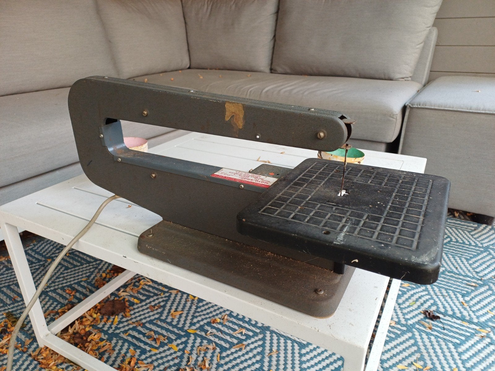 Figuurzaagmachine - Perfect voor precisiewerk, Doe-het-zelf en Verbouw, Ophalen, Minder dan 30 mm, Gebruikt, Onbekend