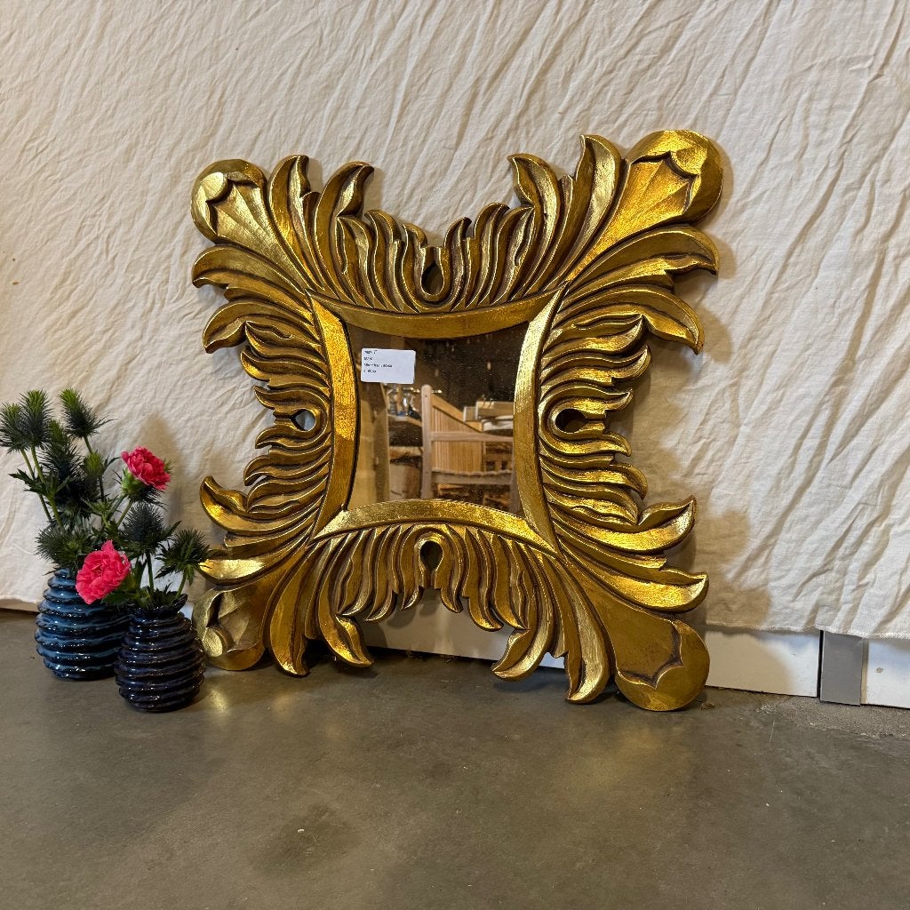 barok spiegel goud – lijst 60 x 60 cm - Gratis bezorgd, Huis en Inrichting, TTM Wonen, Meubels – (Perzische) Tapijten en Woonaccessoires