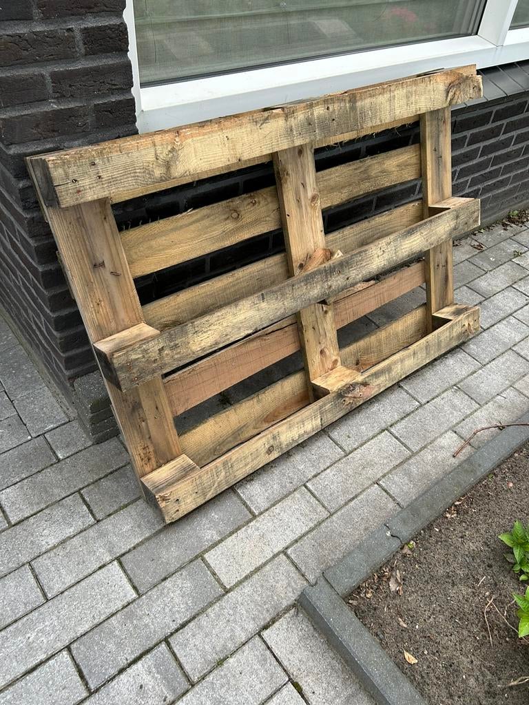 Pallet, Ophalen, Gebruikt, 50 mm of meer, Pallet