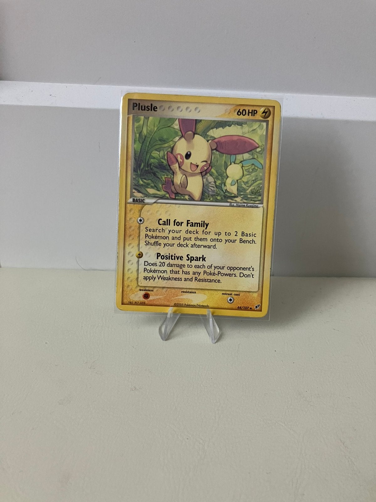 Plusle 44/107 ex deoxys, Ophalen of Verzenden, Zo goed als nieuw