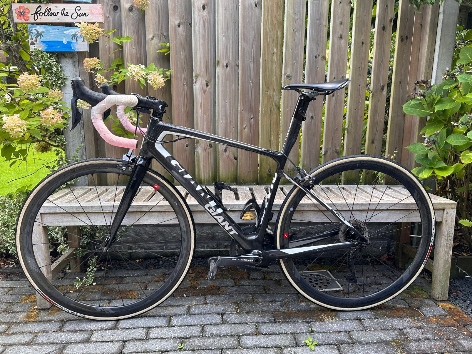 Giant Defy maat S- Ultegra Di2 - full carbon (incl. Wielen), Ophalen, Carbon, Giant, Zo goed als nieuw