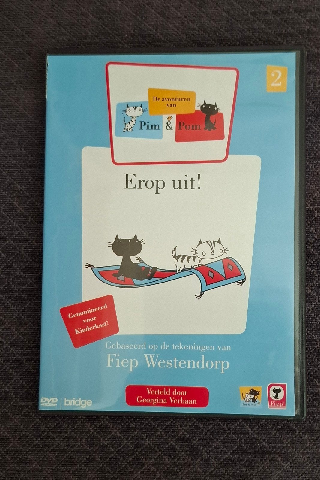 Pim & Pom - Erop uit! DVD - De avonturen van Fiep Westendorp, Avontuur, Alle leeftijden, Ophalen of Verzenden, Zo goed als nieuw