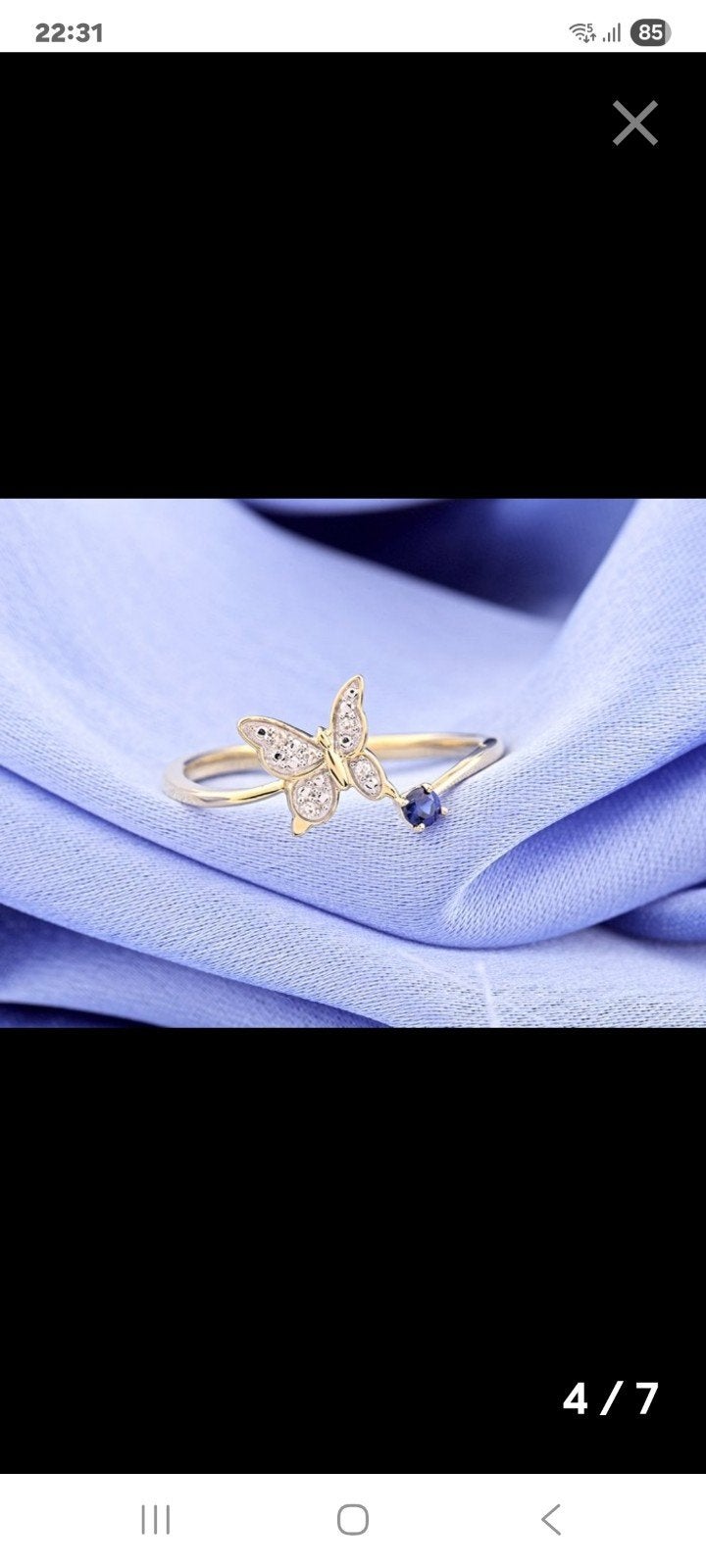 gouden dames ring, Geel, Ophalen of Verzenden, Zo goed als nieuw, 17 tot 18