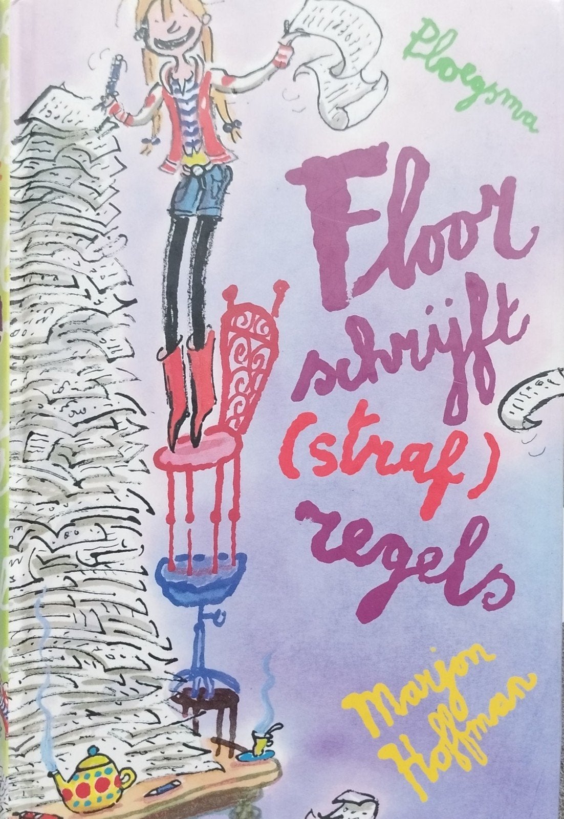 Floor schrijft (straf)regels - Marjon Hoffman, Ophalen of Verzenden, Nieuw, Marjon Hoffman, Fictie algemeen