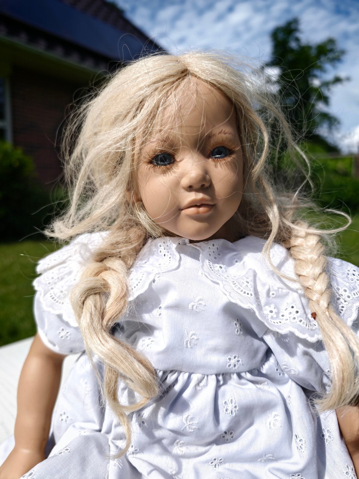 Annette Himstedt pop Jules., Verzamelen, Poppen, Ophalen, Zo goed als nieuw, Pop