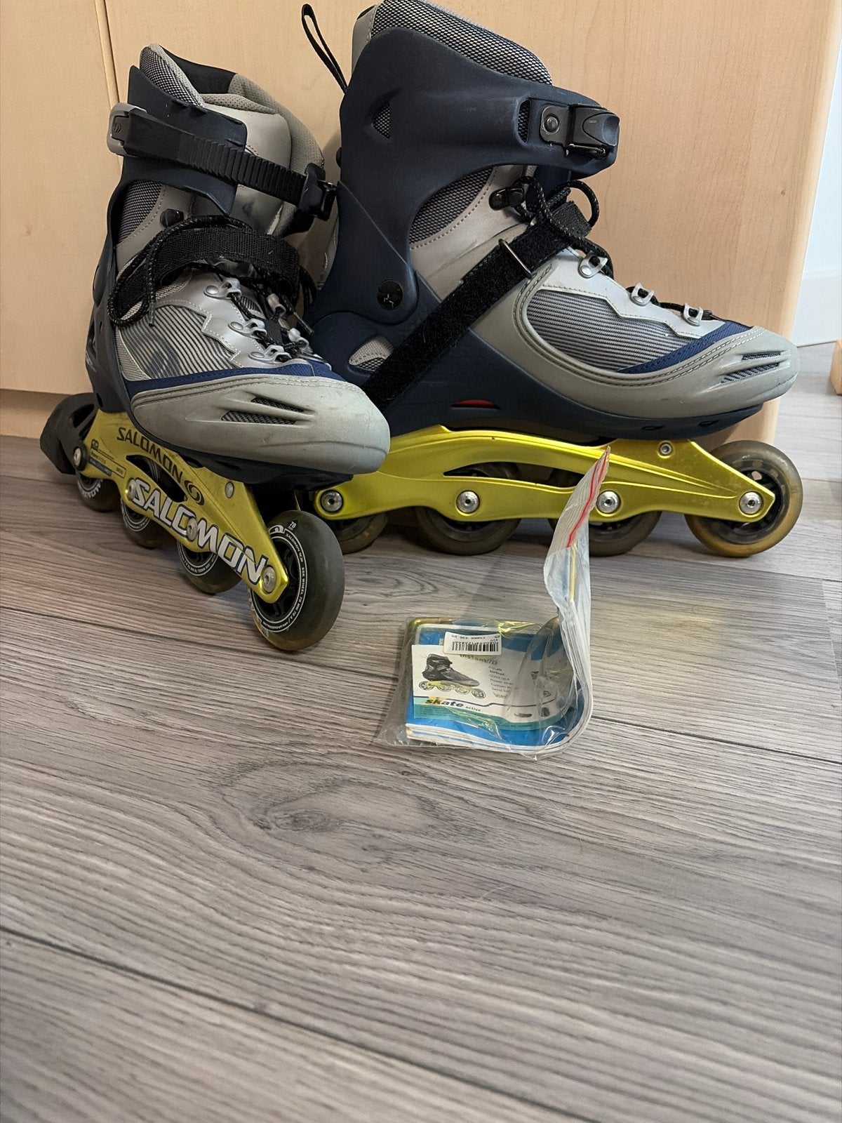 Salomon inline skates heren, maat 44, inclusief handleiding, Ophalen of Verzenden, Zo goed als nieuw, Heren, Salomon