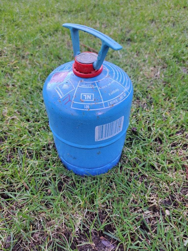 Gasfles 901, Ophalen of Verzenden, Zo goed als nieuw