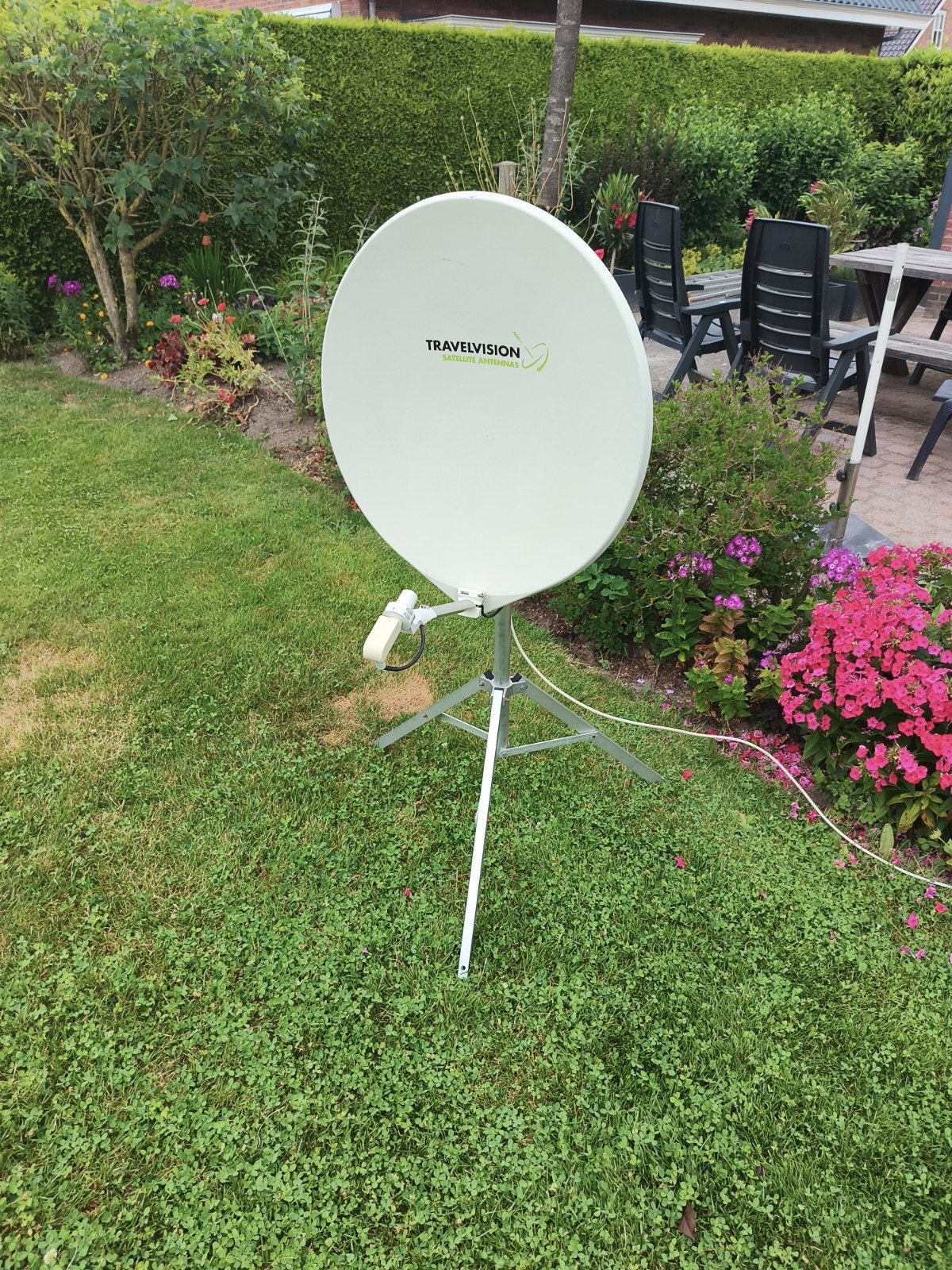 Travel Vision R7-65 automatische schotelontvanger, Ophalen, Gebruikt, (Schotel)antenne, Overige merken
