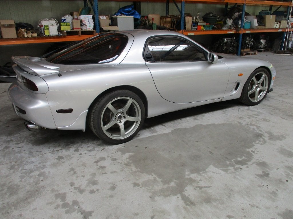 Mazda RX-7 FD FD3S Twin Turbo LHD 1995 Grijs opknapper, Auto's, 1308 cc, Achterwielaandrijving, Zwart, 1200 kg