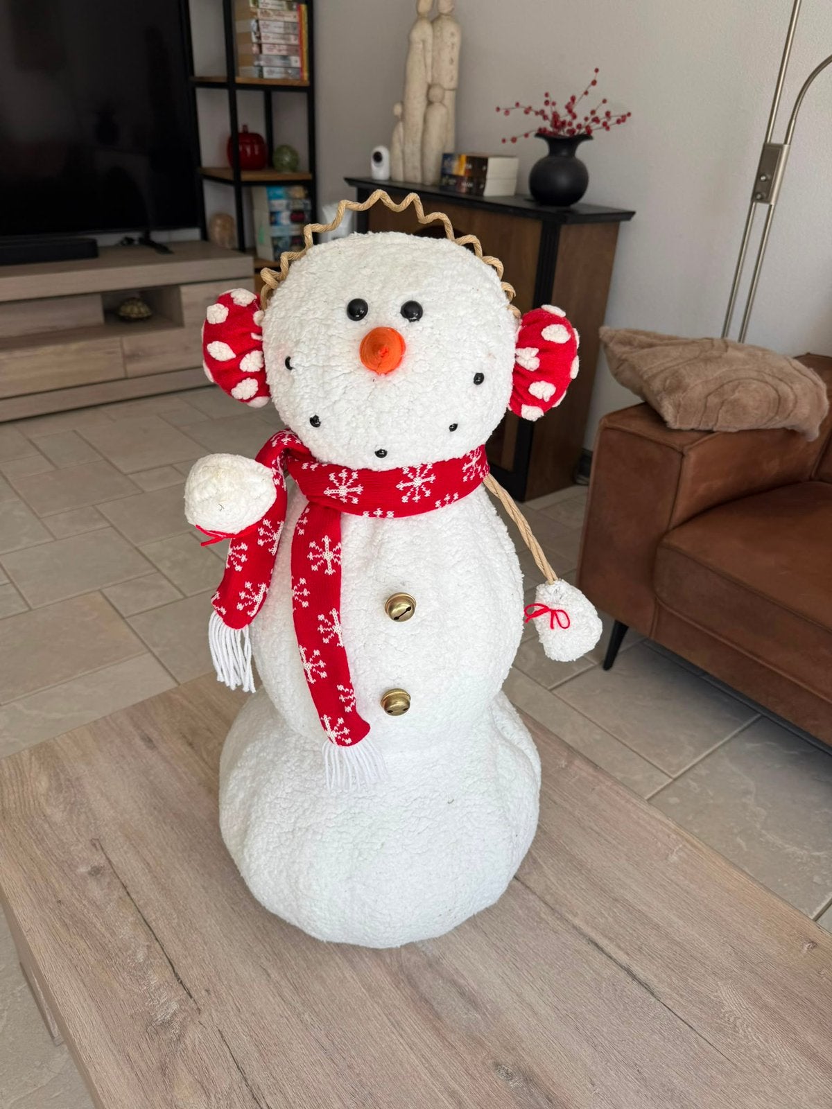 Twee sneeuwpoppen, Ophalen, Zo goed als nieuw