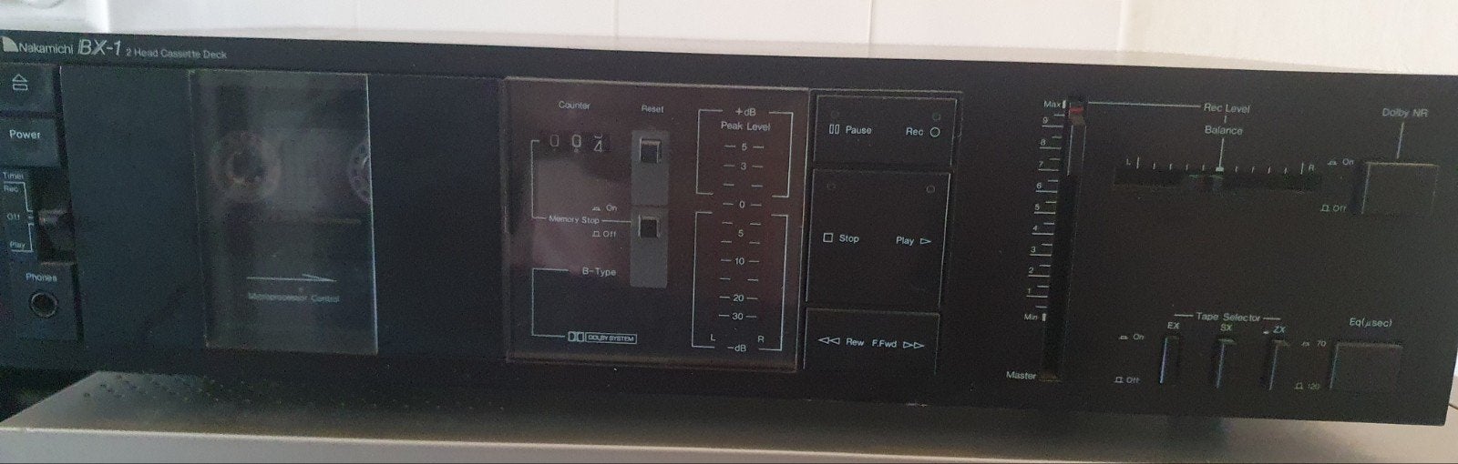 Nakamichi  BX 1, Audio, Tv en Foto, Cassettedecks, Ophalen of Verzenden, Overige merken