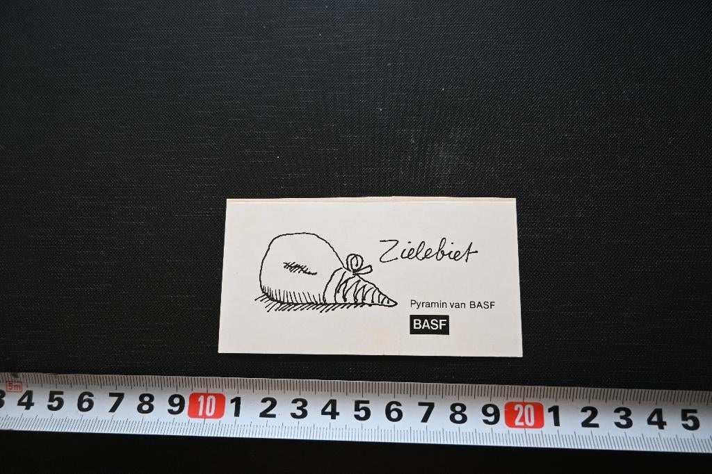 sticker strip biet -- zielebiet - basf pyramin, Ophalen, Zo goed als nieuw