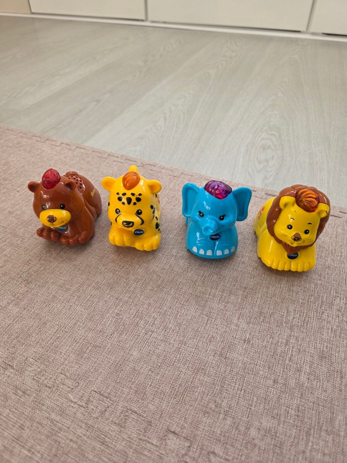 VTech Zoef Zoef Dieren Set (4 stuks), Ophalen of Verzenden, Gebruikt
