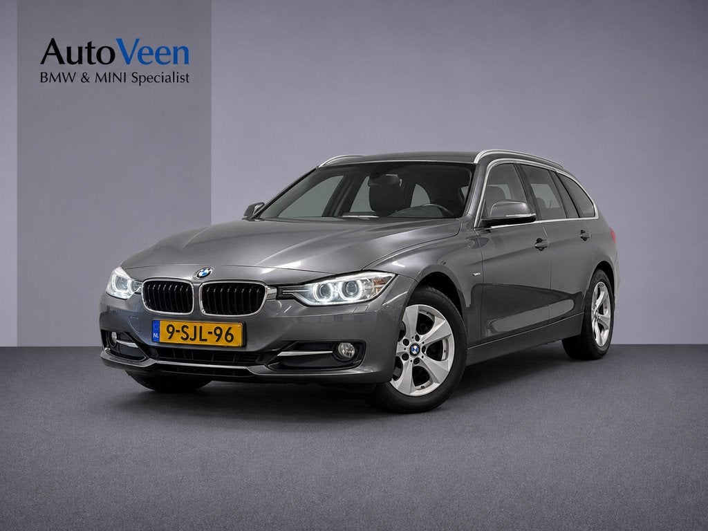 BMW 3-serie Touring 316i Executive (CRUISE, NAVI, LED, PARKE, Auto's, BMW, Gebruikt, Euro 6, Leder en Stof, Origineel Nederlands
