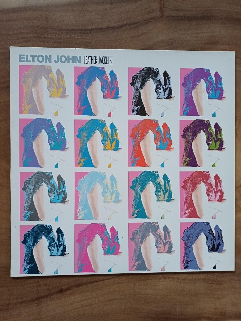 Elton John - Leather Jackets - Vinyl, Ophalen, Gebruikt, 12 inch