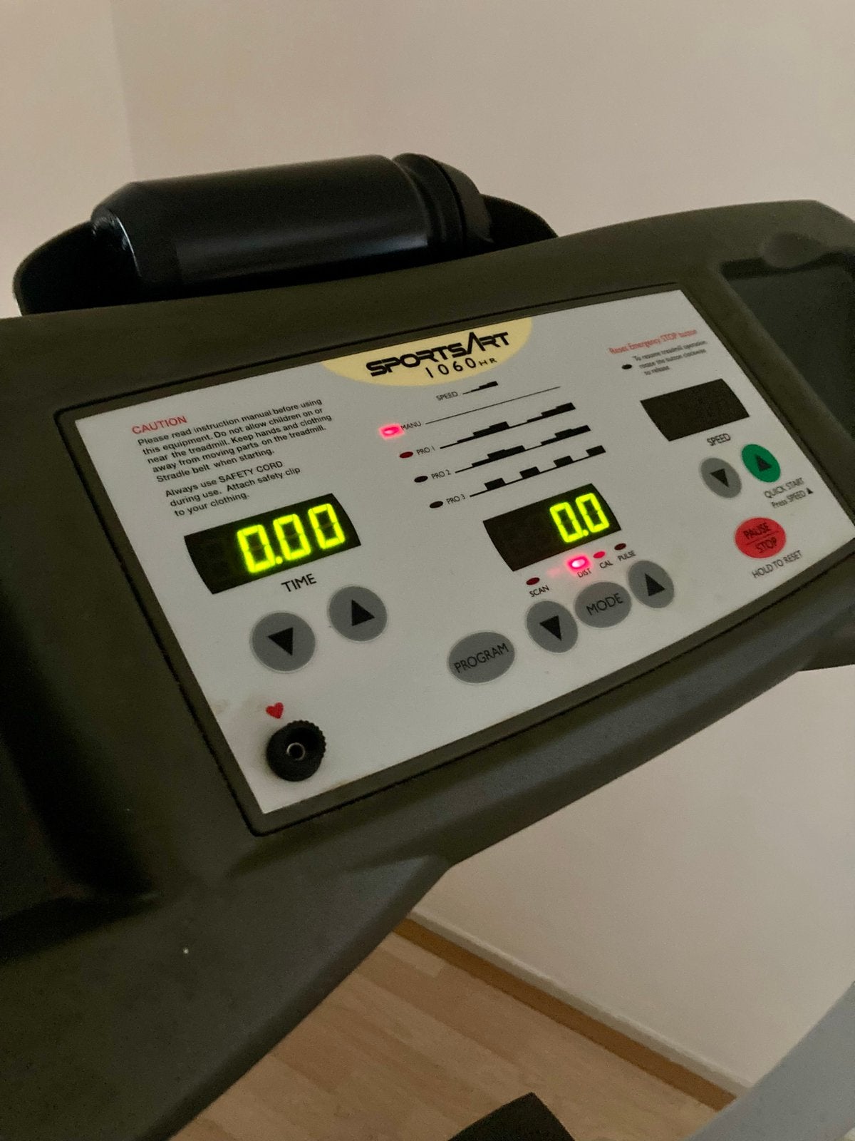 SportsArt 1060HR Loopband, Ophalen, Gebruikt, Metaal, Loopband