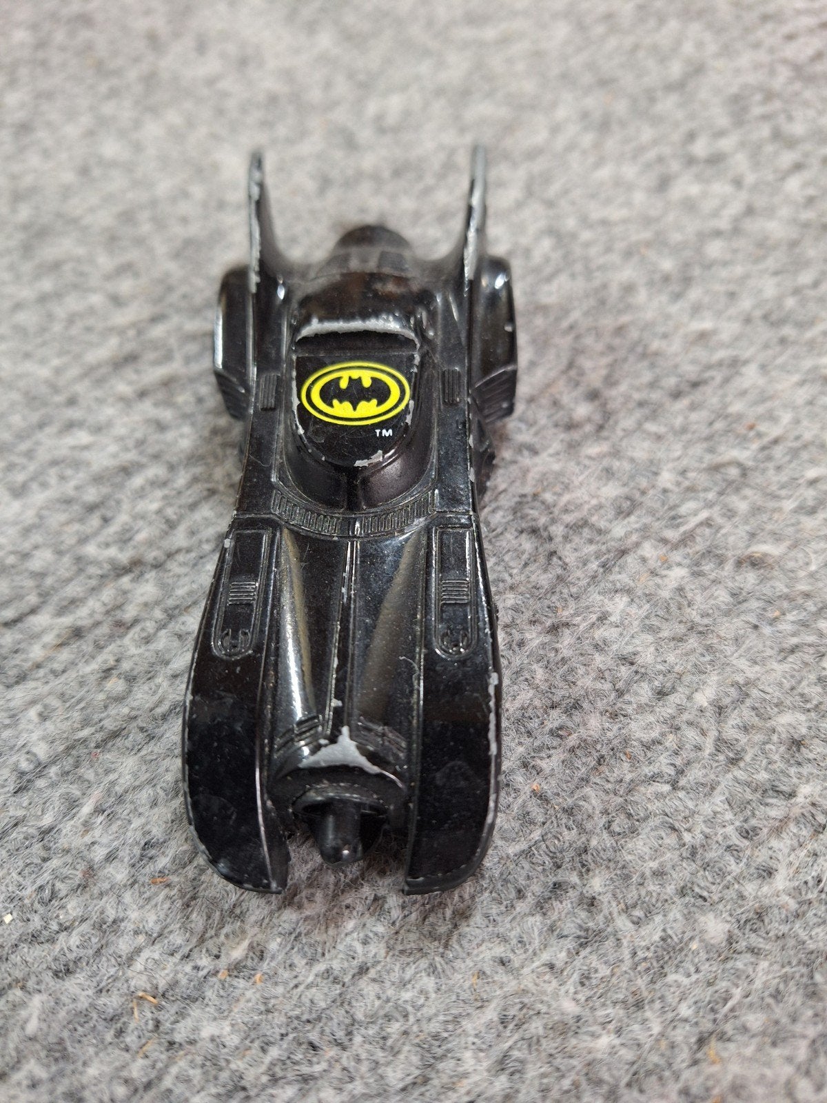 Vintage Batmobile Speelgoedauto - 1989 DC Comics, Ophalen of Verzenden, Gebruikt