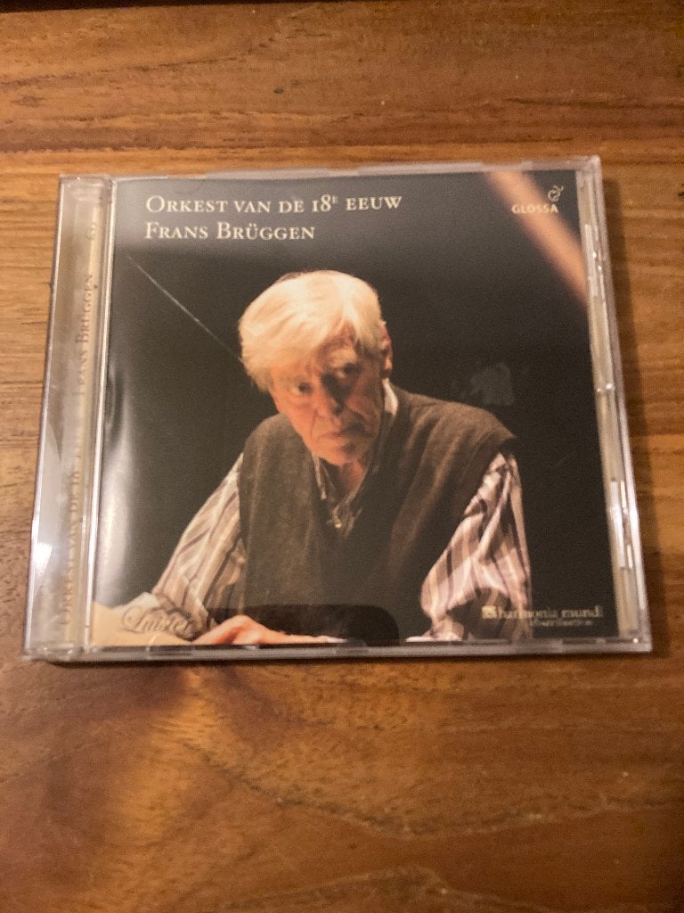 Frans Bruggen - Orkest van de 18e eeuw (Harmonia Mundi), Verzenden, Zo goed als nieuw, Classicisme, Orkest of Ballet