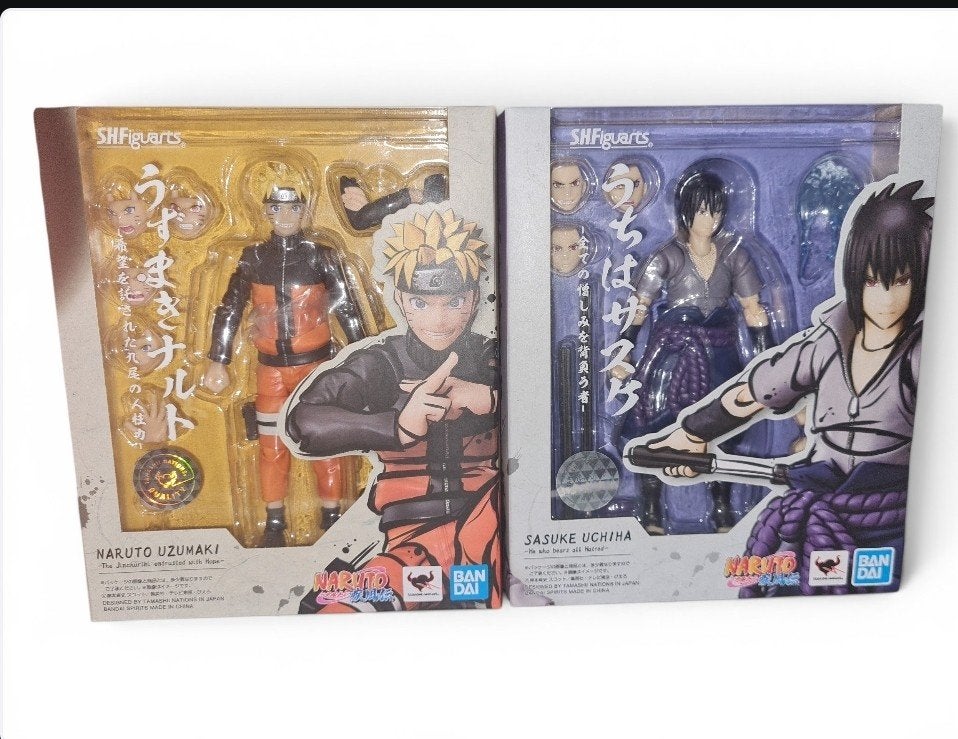 S.H.Figuarts Naruto Uzumaki & Sasuke Uchiha, Verzenden, Zo goed als nieuw