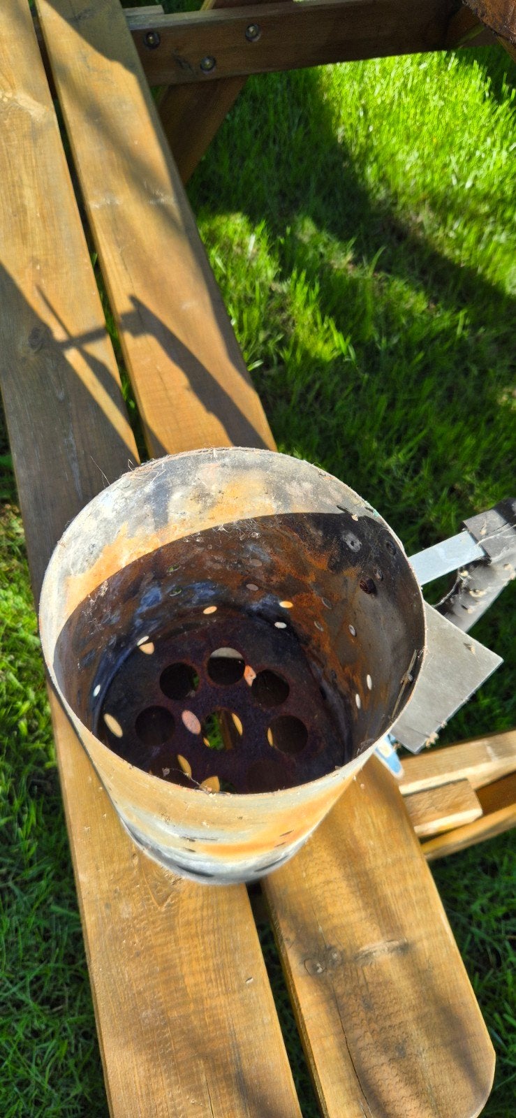 Gebruikte Houtskoolstarter, Tuin en Terras, Ophalen, Gebruikt, Onbekend