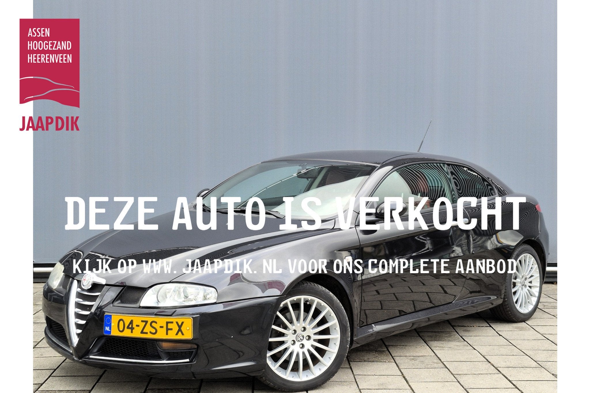 Alfa Romeo GT BWJ 2008 | 2.0 JTS 166PK Imola | LEER | CLIMA, Voorwielaandrijving, Gebruikt, 1295 kg, 400 kg