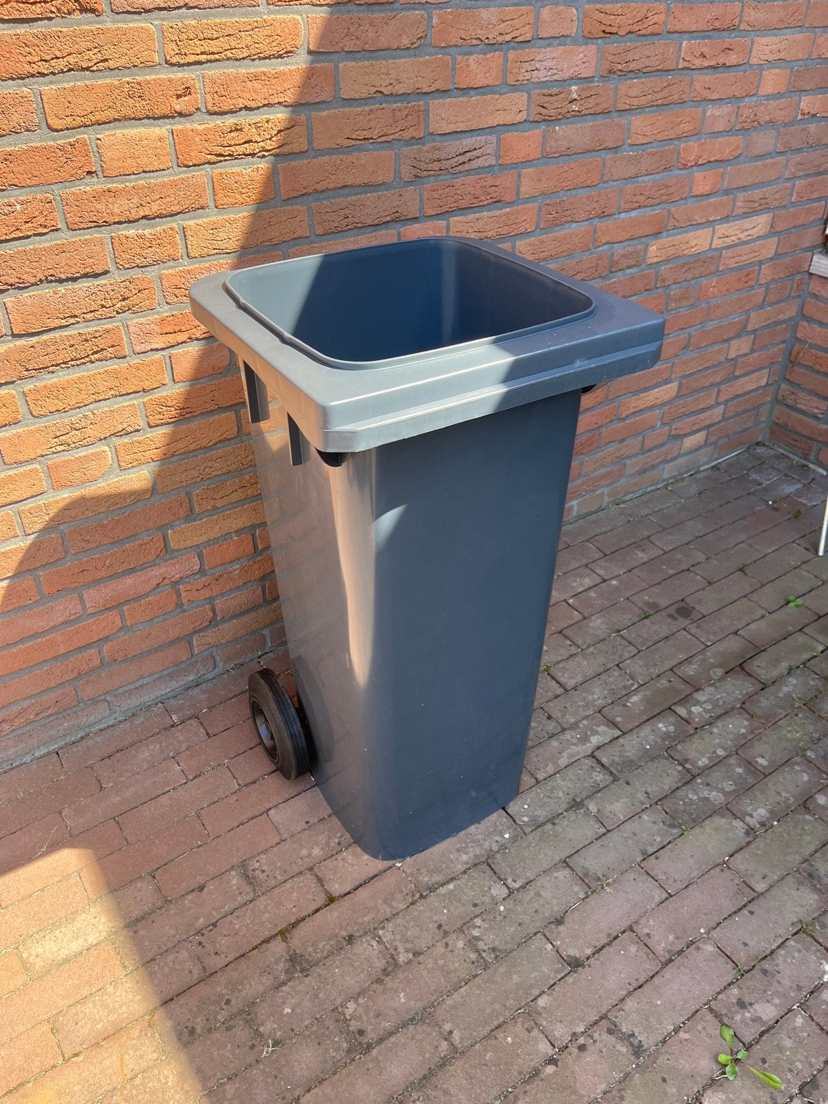 Afvalcontainer Kliko 80L grijs - Zonder deksel, 40 liter of meer, Ophalen, Nieuw, Kunststof