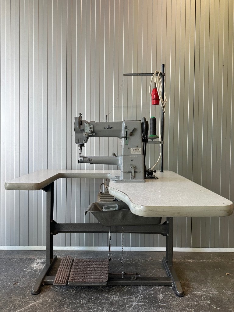 Adler vrije arm 69-serie robuuste Industriële Naaimachine, Overige merken, Gebruikt, Ophalen of Verzenden, Naaimachine