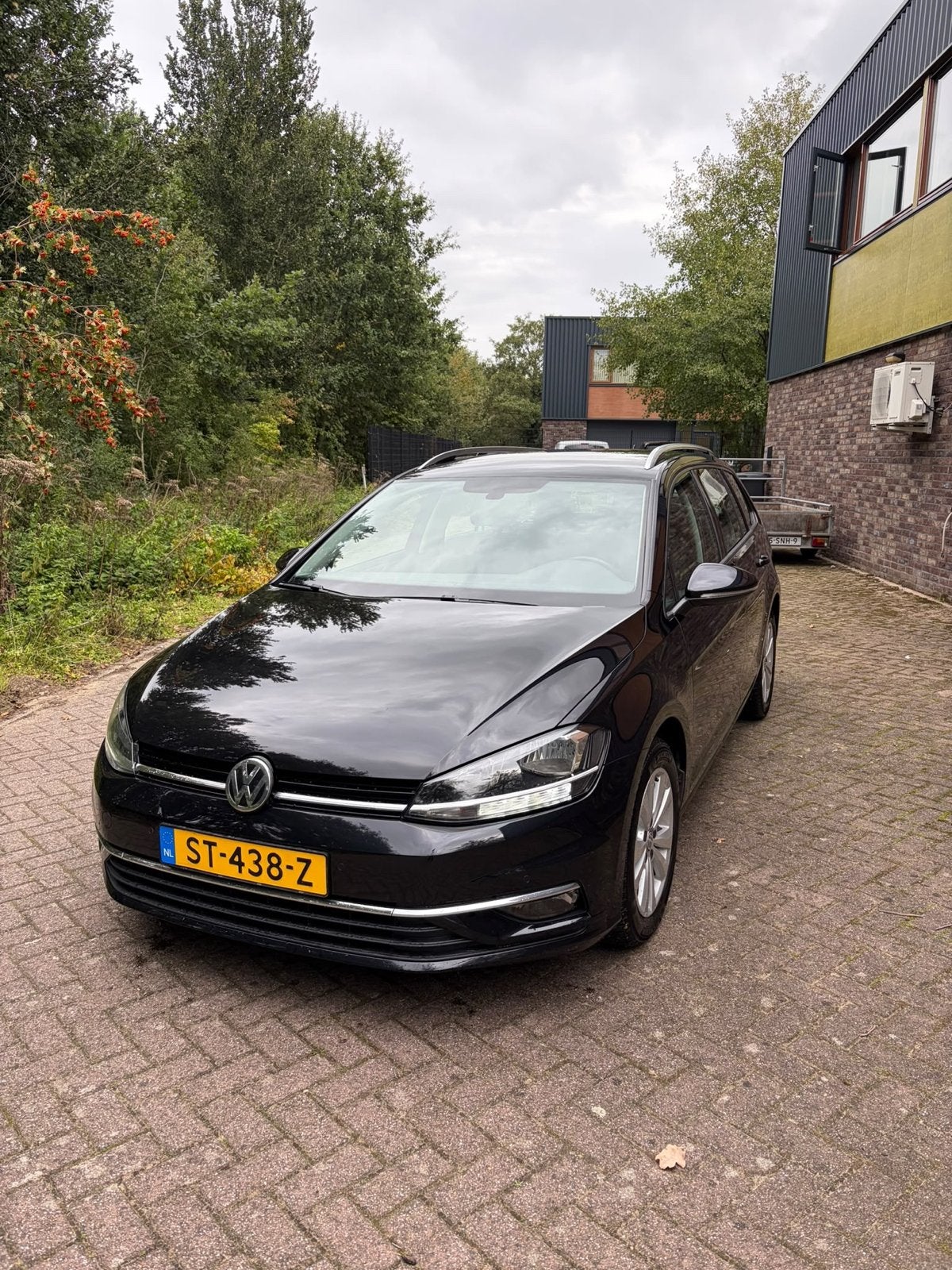 Volkswagen Golf Variant 1.6 TDI 115pk 7-DSG 2018 Zwart, Auto's, 1295 kg, 4 cilinders, Zwart, Origineel Nederlands