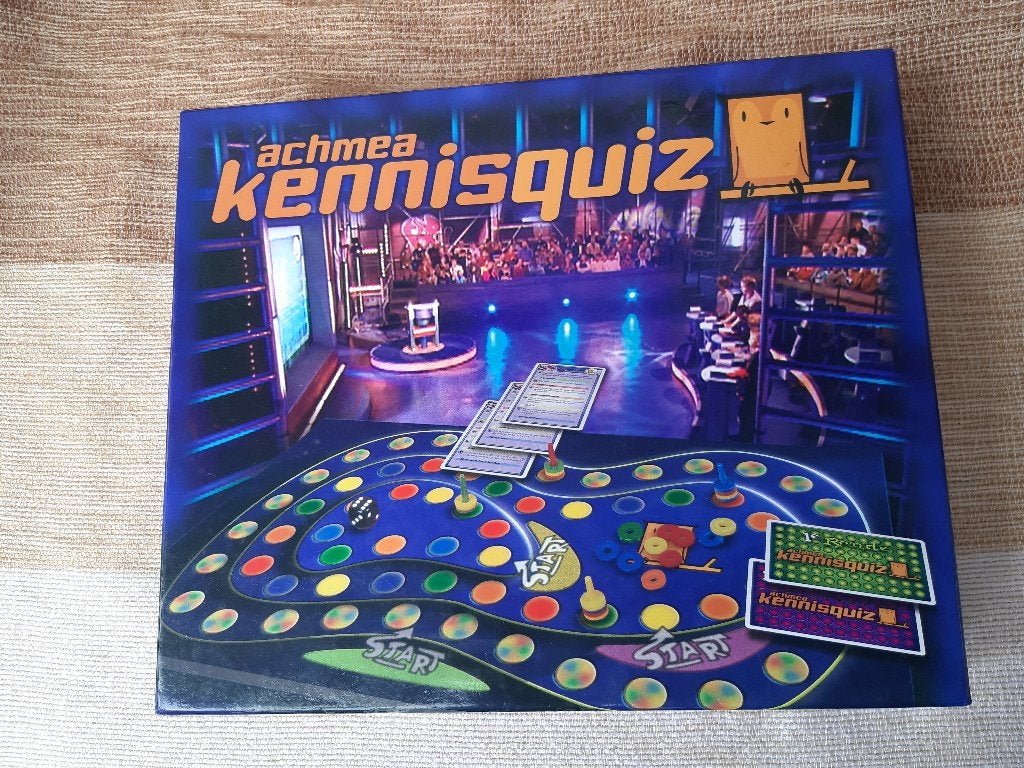 Achmea kennisquiz van Toys Games, Een of twee spelers, Ophalen, Zo goed als nieuw, Toys Games