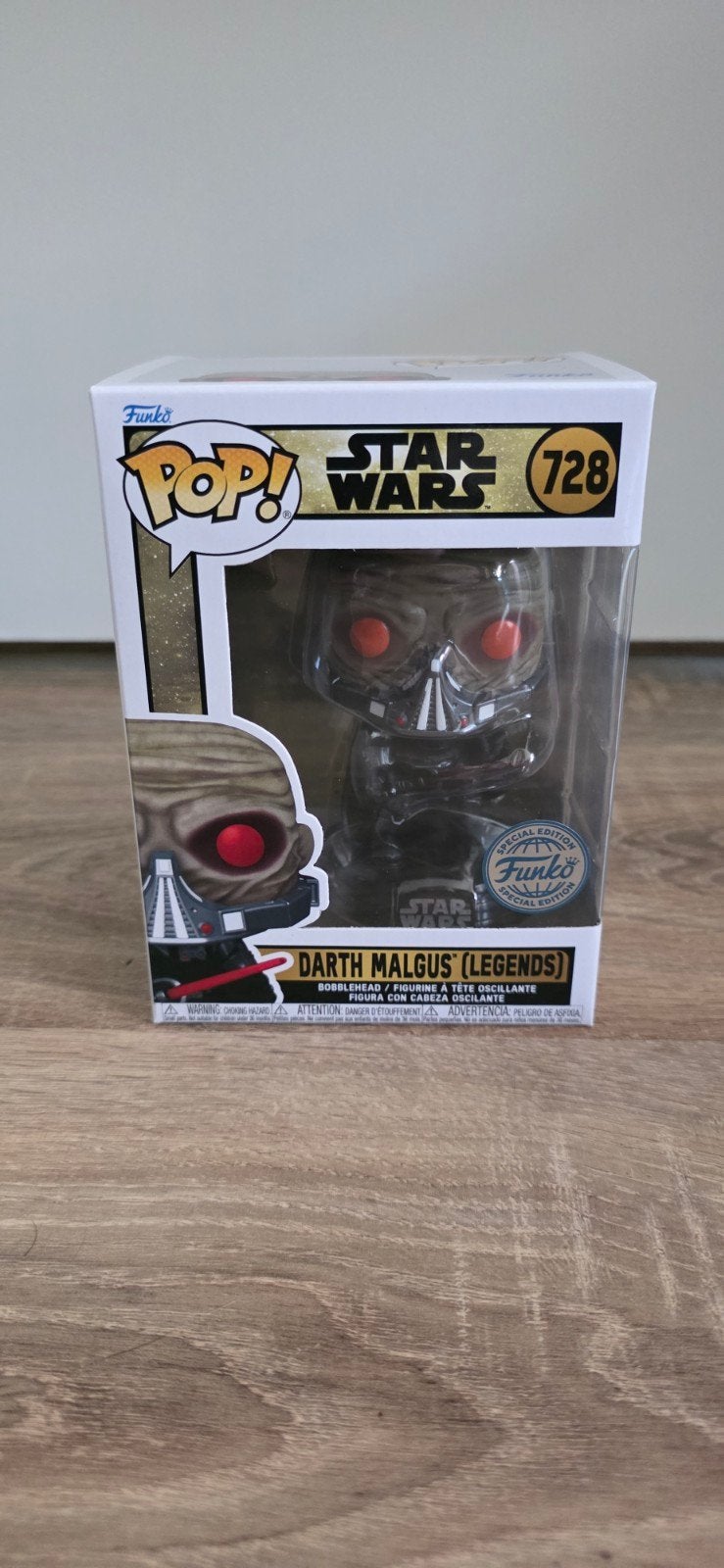 Funko Pop! Star Wars Darth Malgus (Legends) #728, Ophalen of Verzenden, Zo goed als nieuw