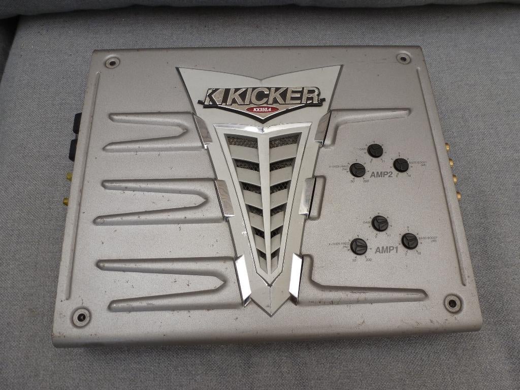 Kicker 4 Kanaal Versterker, Auto diversen, Ophalen, Gebruikt