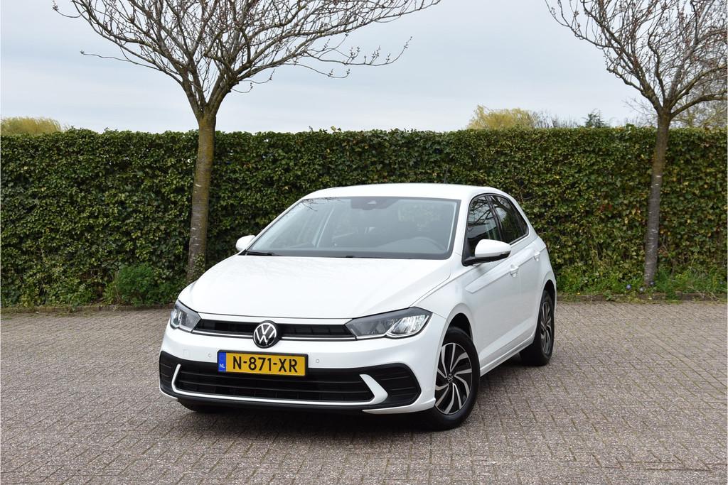 Volkswagen Polo 1.0 TSI Life NAP PDC LED IQ-drive Carplay vi, Auto's, Volkswagen, Stof, Gebruikt, 580 kg, Met garantie (alle)