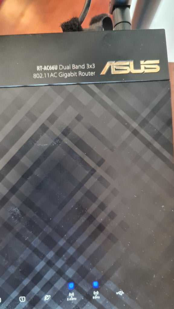 ASUS Router RT-AC66U, Computers en Software, Routers en Modems, Ophalen of Verzenden, Zo goed als nieuw, Router, Asus
