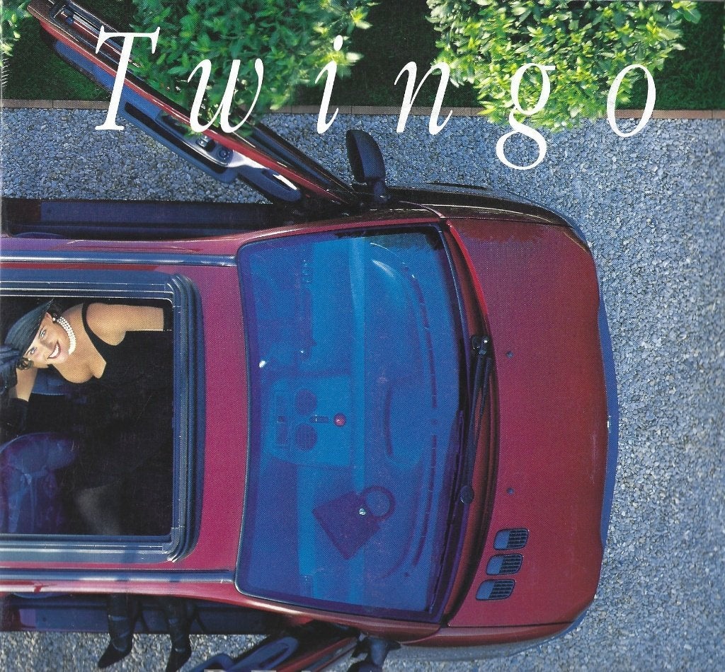 Brochure Renault Twingo Juni 1995, Ophalen of Verzenden, Gelezen, Renault