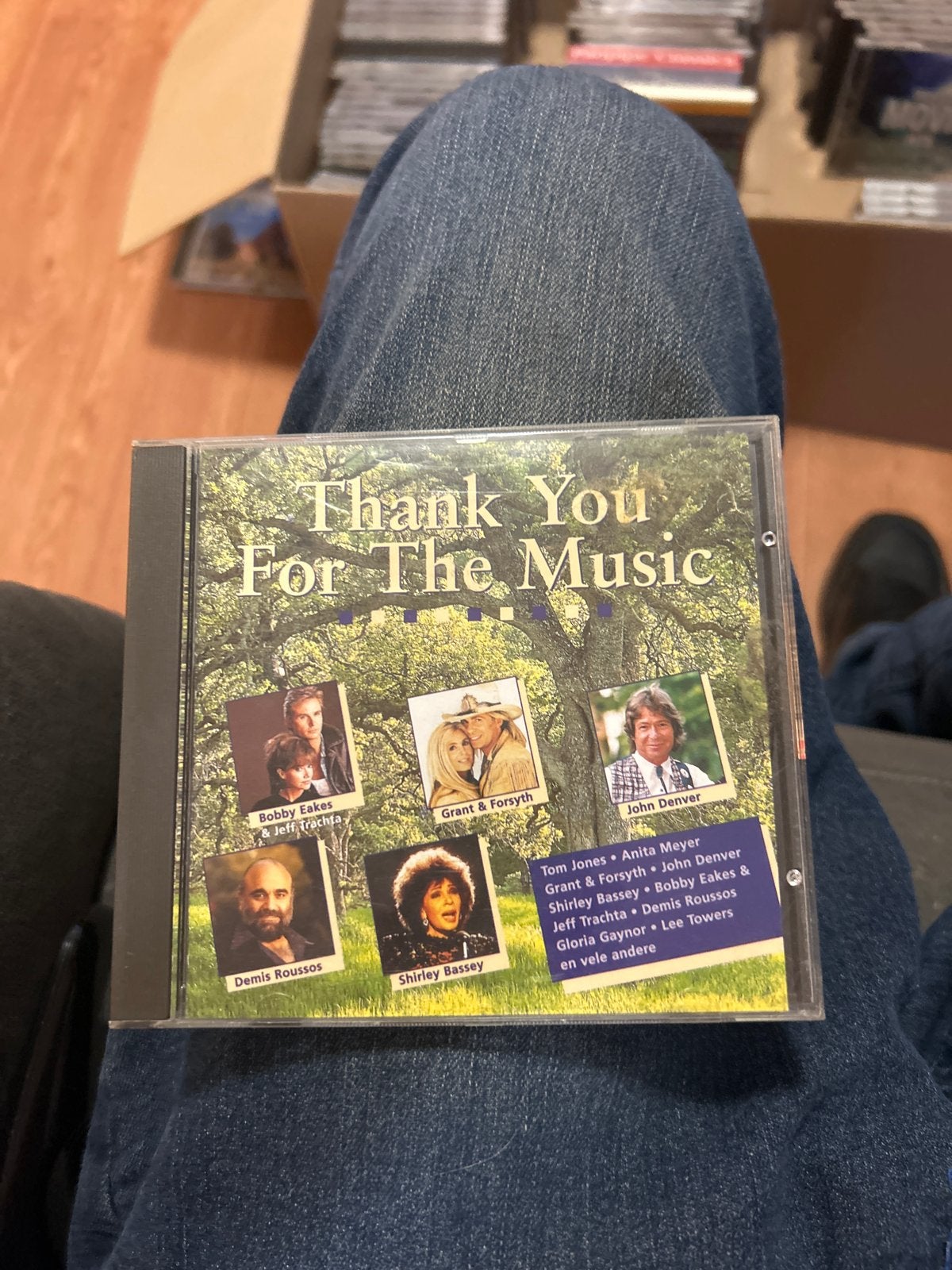 Thank You For The Music CD - Diverse Artiesten, Overige genres, Ophalen of Verzenden, Zo goed als nieuw, Verzamelalbum
