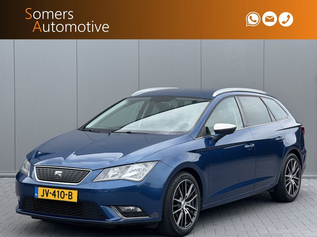 SEAT Leon ST 1.0 EcoTSI Style Connect | Apple CarPlay | Navi, Voorwielaandrijving, Stof, Gebruikt, Origineel Nederlands