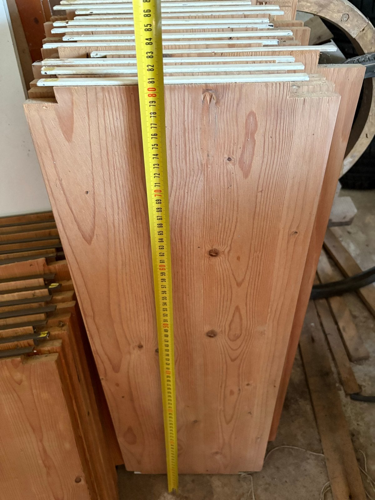 Lundia planken 50 x 38,5 (14x) en 80 x 29 (11x), Doe-het-zelf en Verbouw, Ophalen, Gebruikt, Minder dan 25 mm, Plank