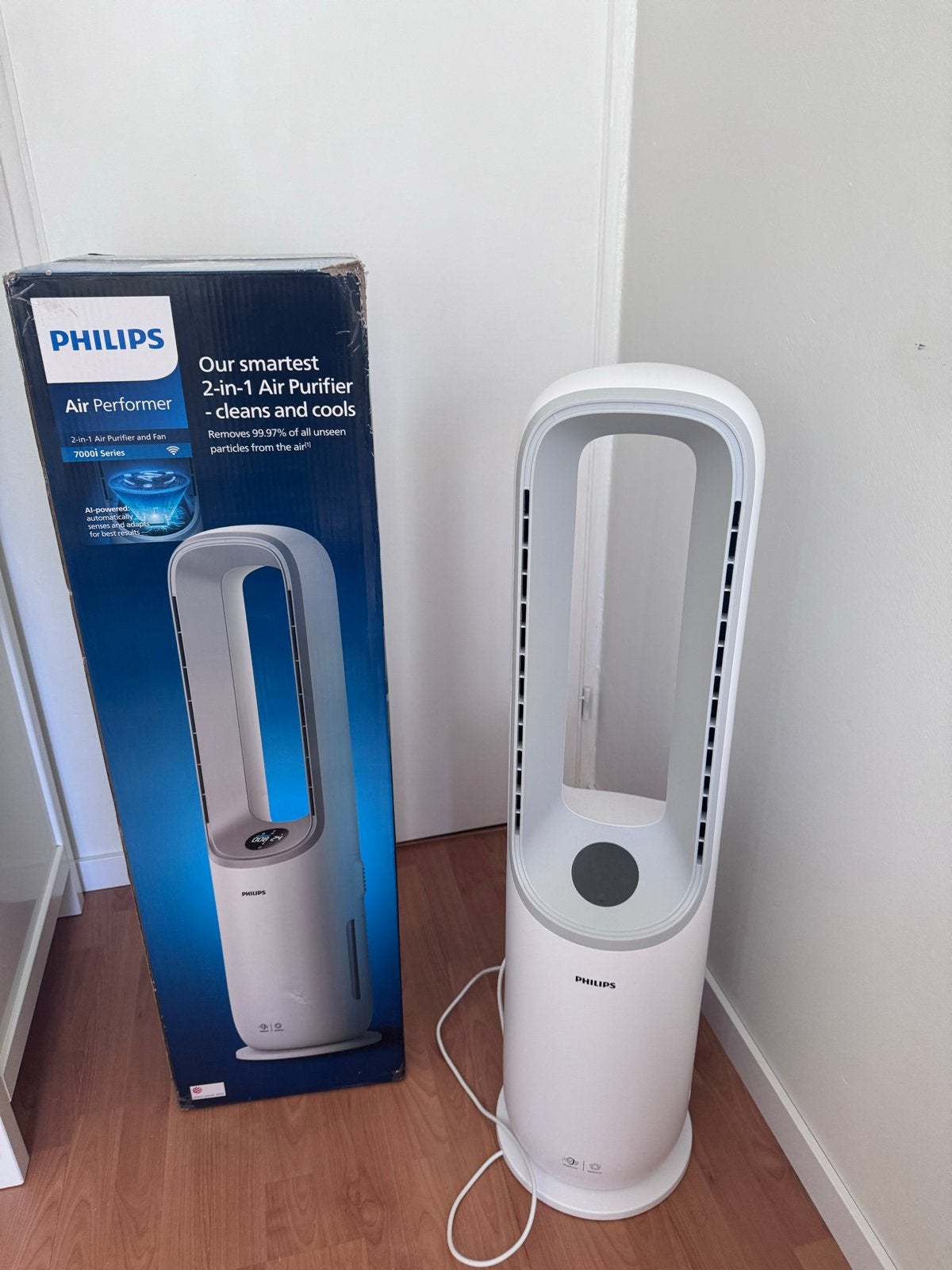 Philips 2-in-1 Luchtreiniger en Ventilator 7000i Serie